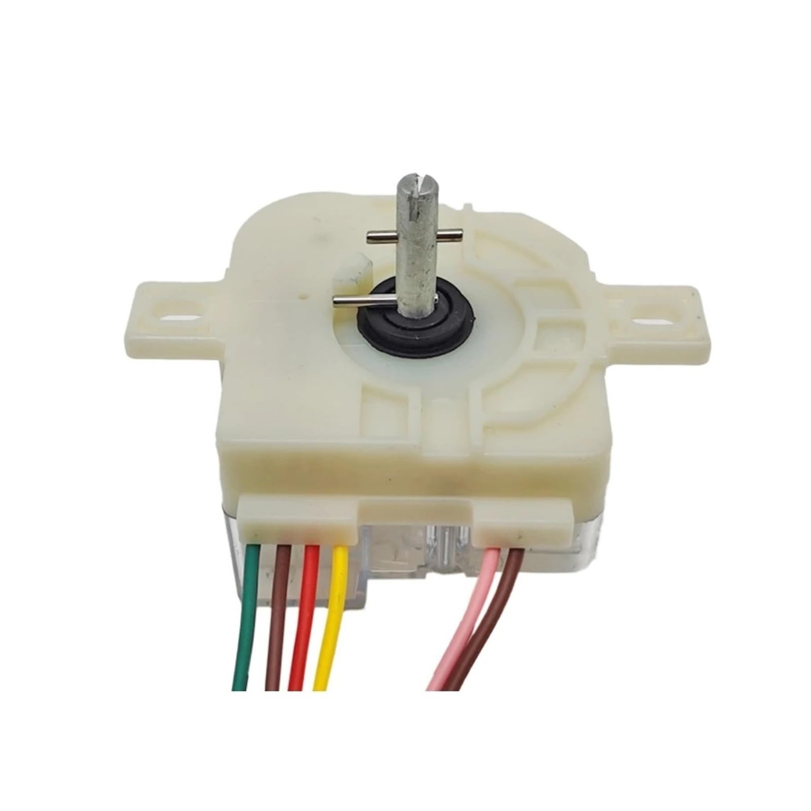Shiketong 1Pcs-Flat Ear Washing Machine Timer For Multi-Model Semi-Automatic Dxt-15 6-Line 180 Degree Spare Parts Laundry Machine Switch(1Pcs-Flat Ear)