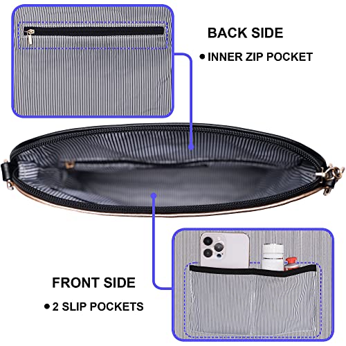 Image of Solene Womens Lightweight Medium Crossbody Purse with Tassel, Perfect Size Crossbody Bags for Daily Use, travel