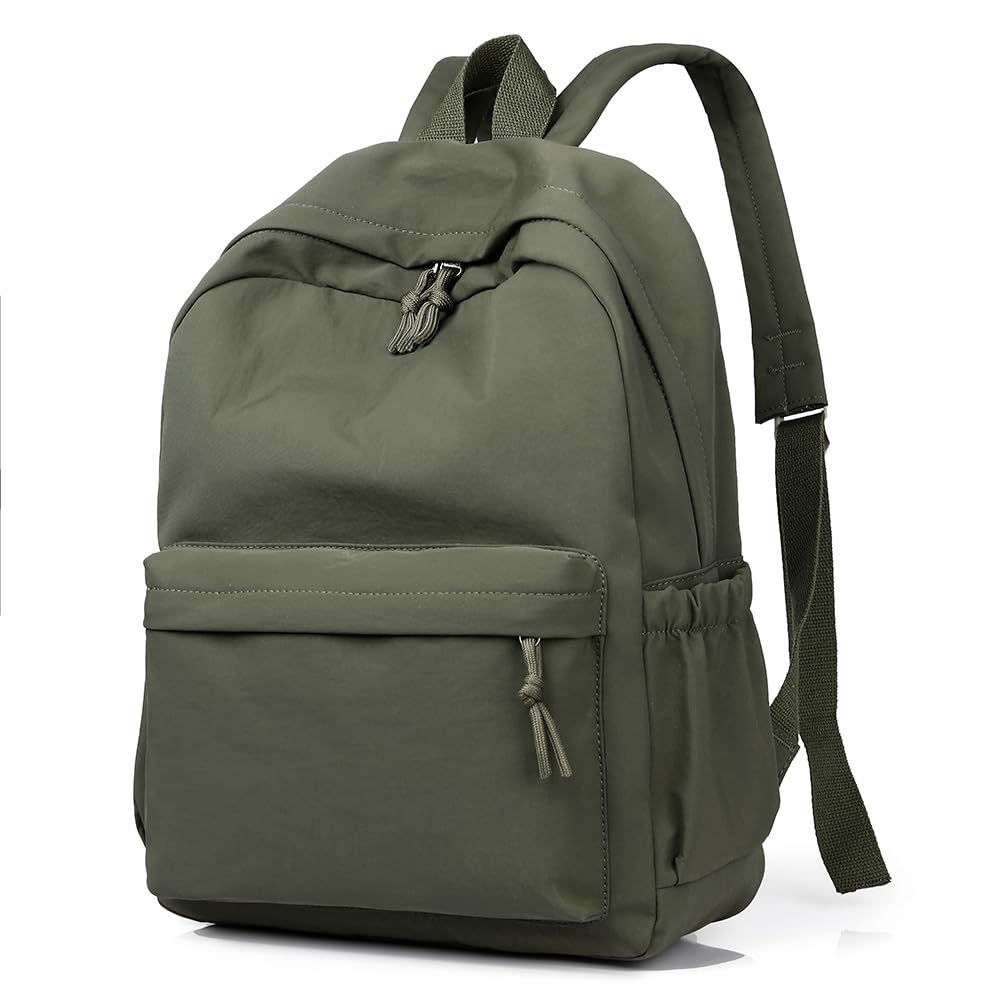 KFSHGY Backpack Casual Backpack, Travel Bag, Large Capacity And Stylish Design -dark Green
