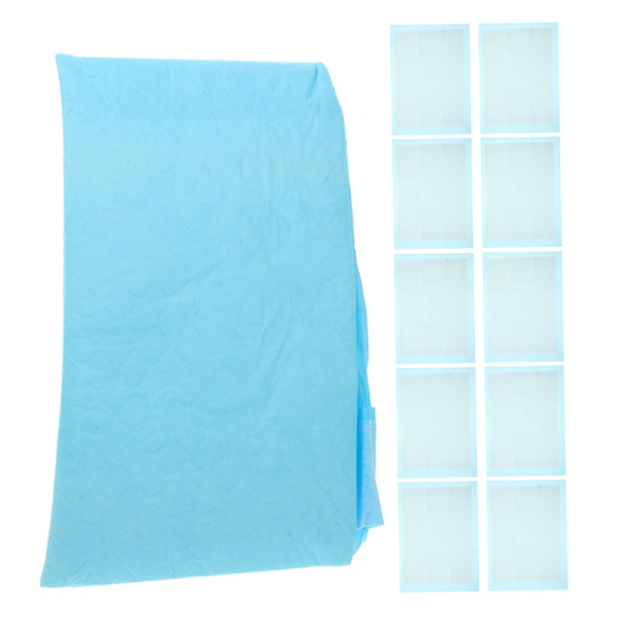 100 Piezas Unidades Almohadillas Entrenamiento Mascotas Ultra Absorbentes Impermeables Secado Rápido Desechables para Perros Gatos Adiestramiento Interior Higiene