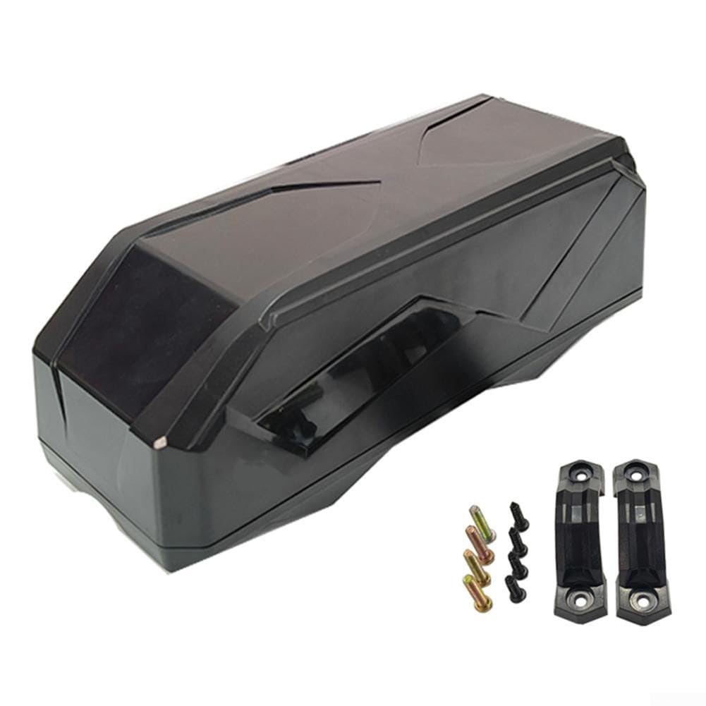 Electric Bike//Controller Box ABS Plastic Case //195x80x75mm//Protective Housing for 6/9/ MOS E-Bike Controllers with Mounting Screws and Fixed Rings//(Without holes)