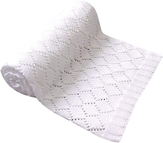 Hohopeti Cobertores para cobertores de inverno para recém-nascidos cobertores de bebê cobertores de carrinho de bebê à prova de vento cobertor oco cobertor de bebê cobertor de sofá cobertor cobertor infantil