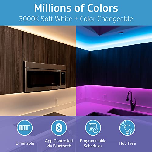 Tira LED Smart TrueColor RGBW USB 2M Control Bluetooth miniatura 2