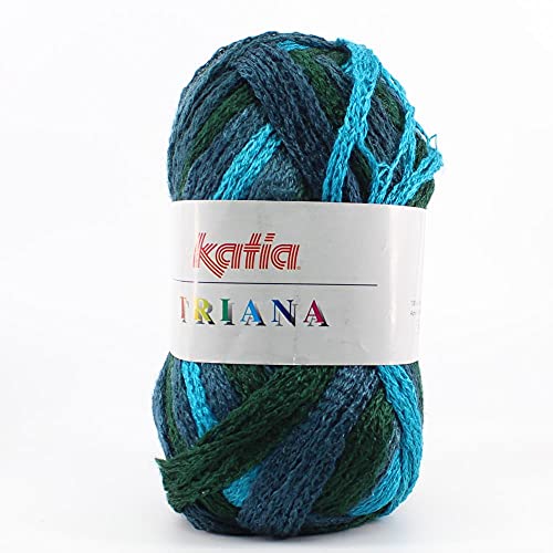 Lanas Katia Triana Pelote de laine Turquoise Code 47