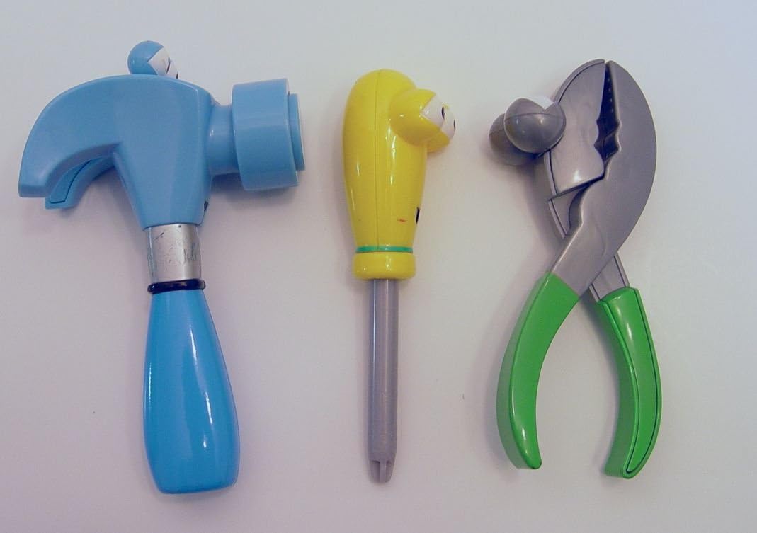 Disney Handy Manny Tool Replacements Set of 3 Squeeze