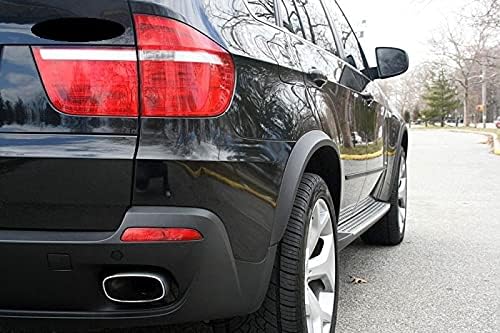 Fits for BMW E70 X5 Wide Fender Flares - Black Polypropylene - Left/Right Outside - Vehicle Specific Fit - Car