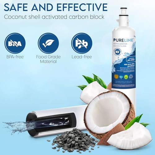 PURELINE GFE28GYNFS Replacement Refrigerator Water Filter view 7