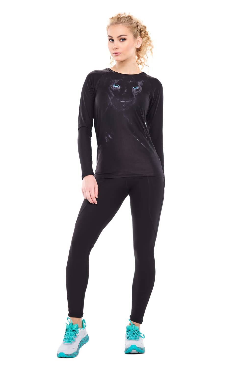 WINSHAPE Winshape Damskie Legginsy Funkcyjne Comfort Hwl115c "High Waist" Z Trzema Praktycznymi Kieszeniami - legginsy Kobiety