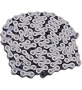 Alomejor Bike Chain 21 24 27 Speed Bicycle Chain Steel Bicycle Hollow-out Chains for Road Mountai...