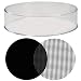 Extender Ring Plastic Accessory Compatible with NuWave Oven PRO, FlavorWave & Morningware Models - 3 inch Replacement for Increasing 50% capacity of Oven - Bundles with Accessories by INFRAOVENS