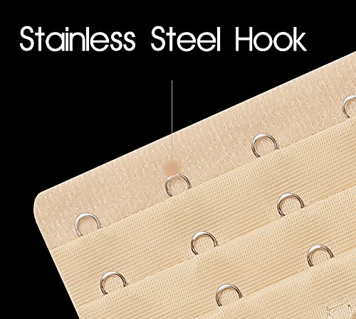 East Fantasy 4 Hook Bra Extender Women's Soft and Comfortable Bra Extension3