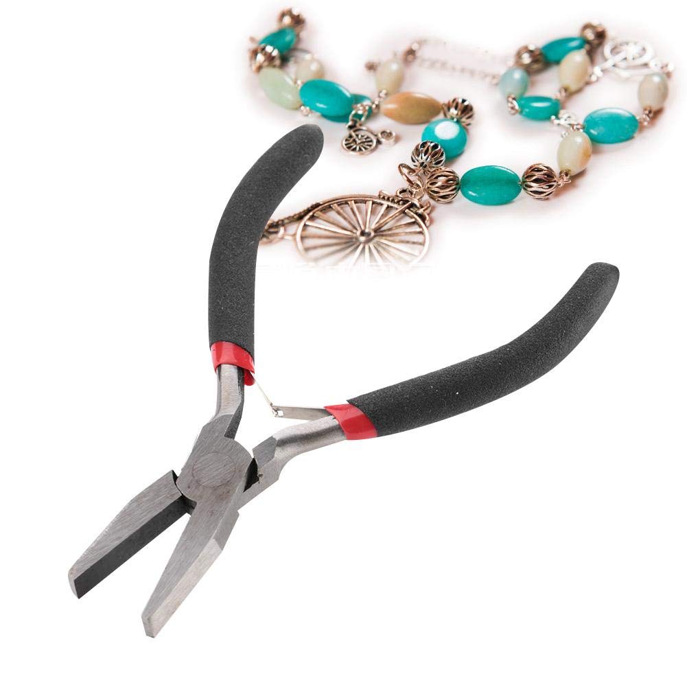 Pince à Boucler 3 En 1 BENECREAT - Pour Bijoux, Cintrage Fil 1.5-5.5mm, Manche Rose Antidérapant, 5 Pouces