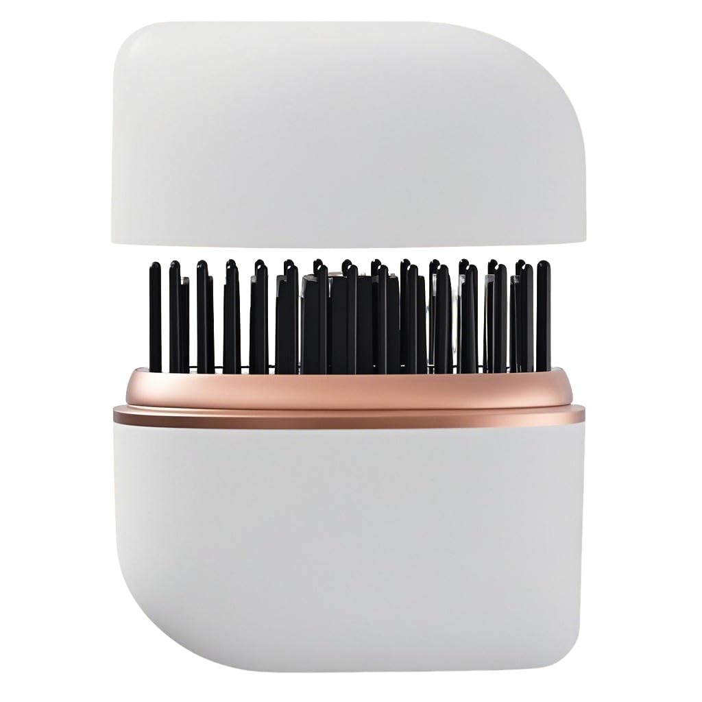 Portable Mini Hair Straightener, Heated Travel Hair Straightener, 30 Seconds Heat Up, Control Curly/Short Frizz, Portable Hair Straightening Tool, USB-C Charging