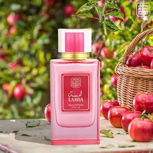 Naseem LAMSA AQUA Perfume 80ml | Long-Lasting Luxury Fragrance | Sweet Apple, Floral & Sandalwood Blend | Elegant Daily & Occasion Wear for Men & Women-80ml - Image 4