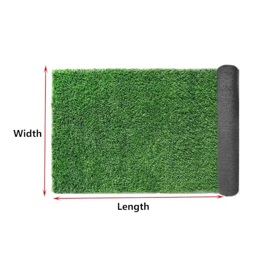 Tappeto in Erba Artificiale 2x3,5 m - Tappeto in Erba Sintetica di Alta qualità per Esterni, Patio, Balcone, Cortile e Veranda - Erba Verde per Il Paesaggio del Giardino