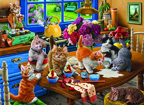 Anatolian Puzzle - Kittens in The Kitchen, Rompecabezas de 1000 piezas, modelo 1114 miniatura 2