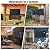 Basumee Outdoor TV Cover Half-Open Front Weatherproof TV Cover for Outside with Waterproof Zipper 600D Fabric Outside Flat Screen Protectors 4 Season, Black, 40-43 inches