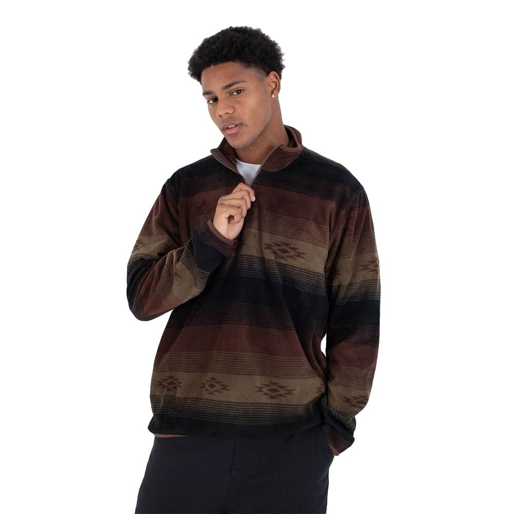 Hurley Sweatshirt men - Mesa windchill, Espresso, M