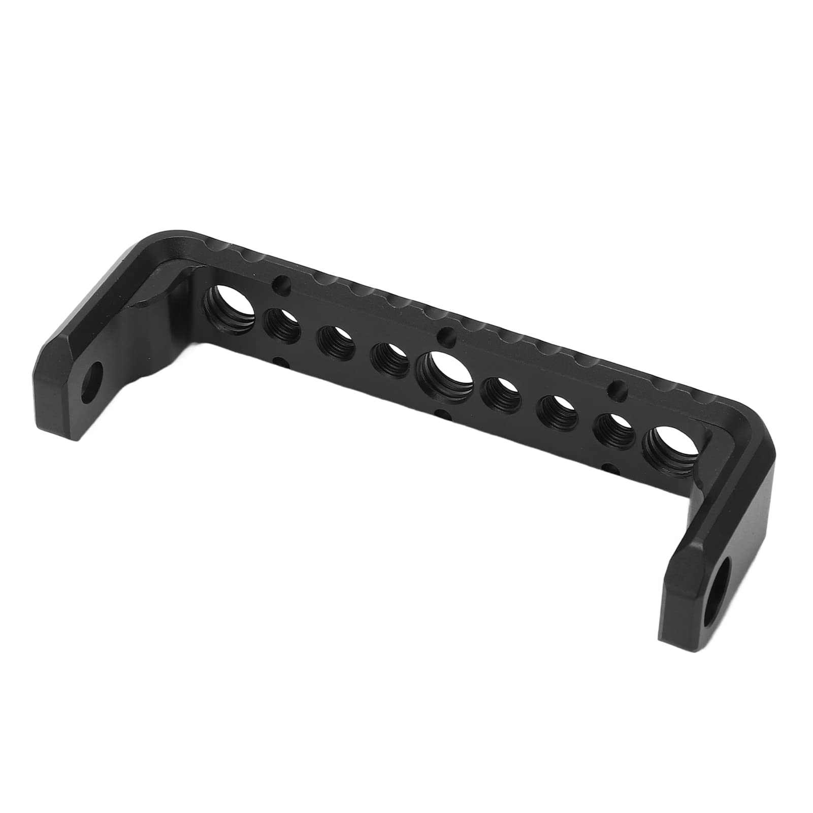 SorandyAluminum Alloy U Shape Expansion Bracket with 1/4 Inch 3/8 Inch Screw Hole with for Positioning Holes for Atomos Ninja V Monitor