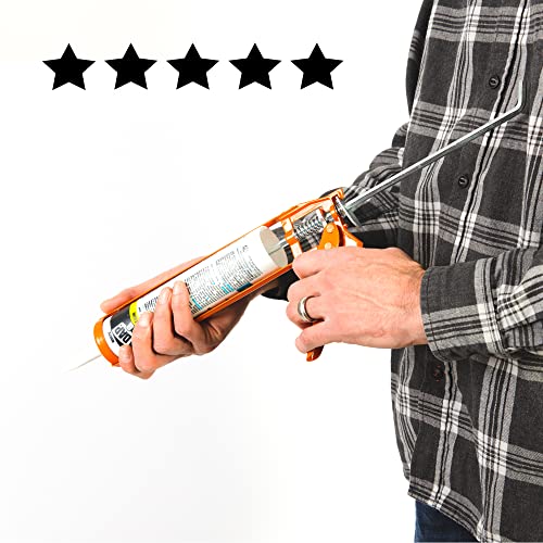 Caulk Gun For Silicone Caulk - Dripless Caulking Gun For Sealant And A Heavy Duty Caulking Tool For Construction And Home Improvement By Mantium #TOP6