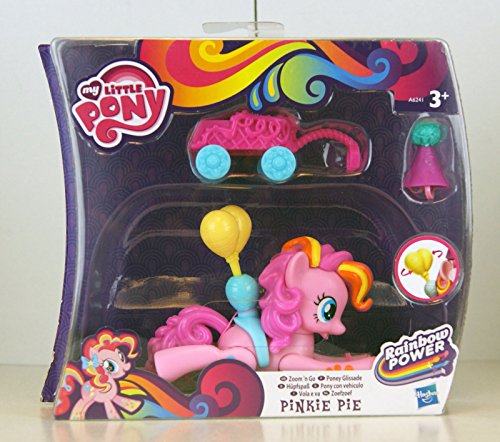 My Little Pony poney volant avec ailes battantes et son chariot Zoom'n Go