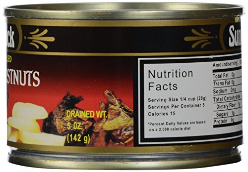 Sun Luck Sliced Water Chestnuts, 8 oz