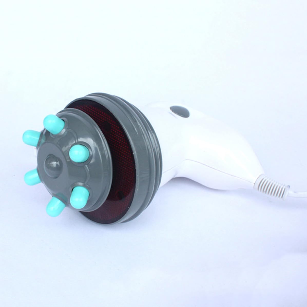 Tofficu Anticellulite Multifunzionale per Braccia e Piedi 4 Testine Diverse in Abs e Silicone, Dispositivo per Massaggio e Raschiatura