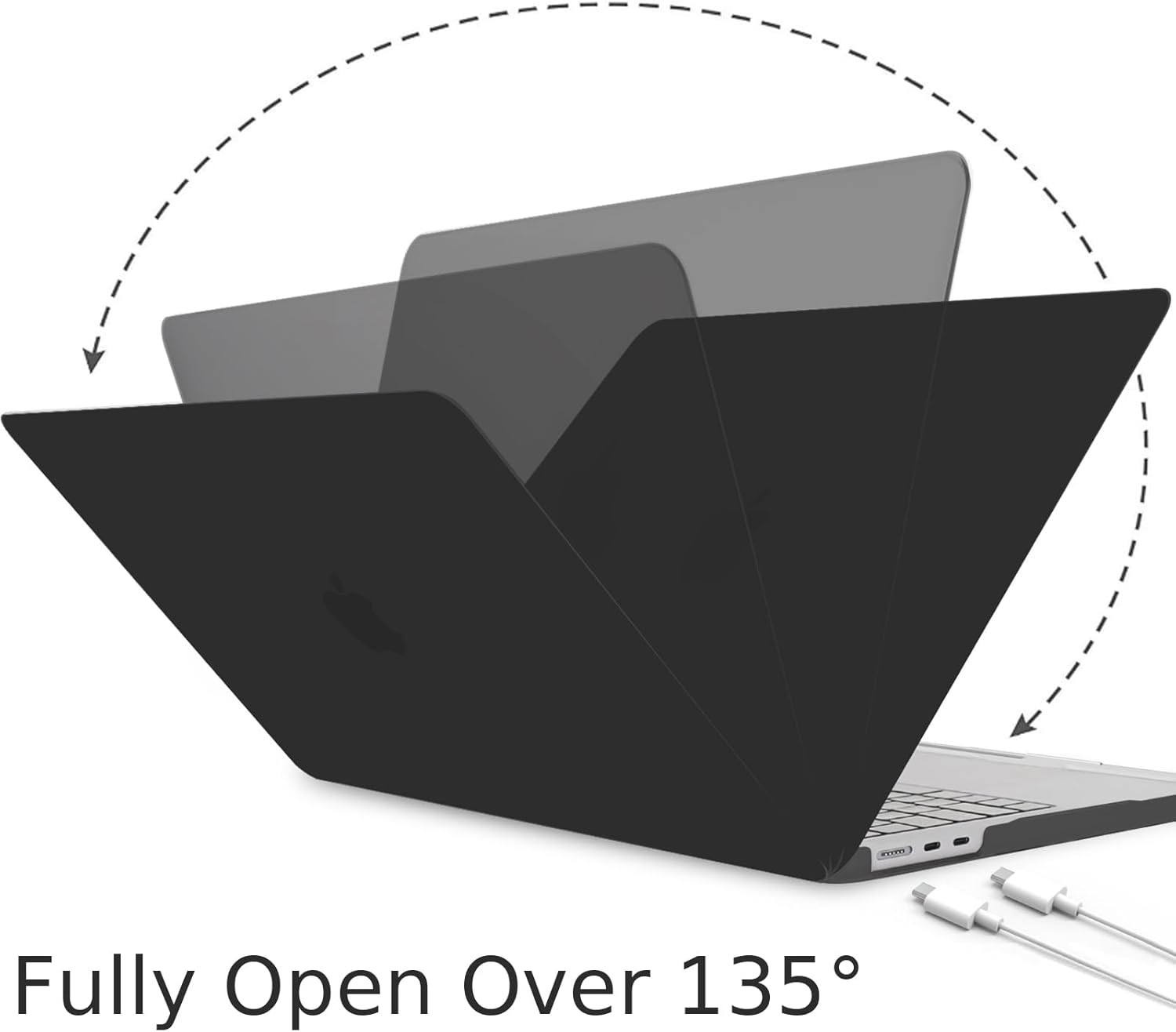 B BELK Compatible with MacBook Neo 13 inch Case 2026 (Model A3404), Hard Shell Laptop Case with Keyboard Cover & Screen Protector, Slim Protective Plastic Cover for Daily Use & Travel, Black