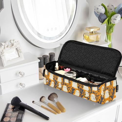 Bolsa de viaje CWUPZAY Festive Marble para herramientas de cabello con tapete resistente al calor para planchas, rizadoras y accesorios de cuidado capilar portátil miniatura 7