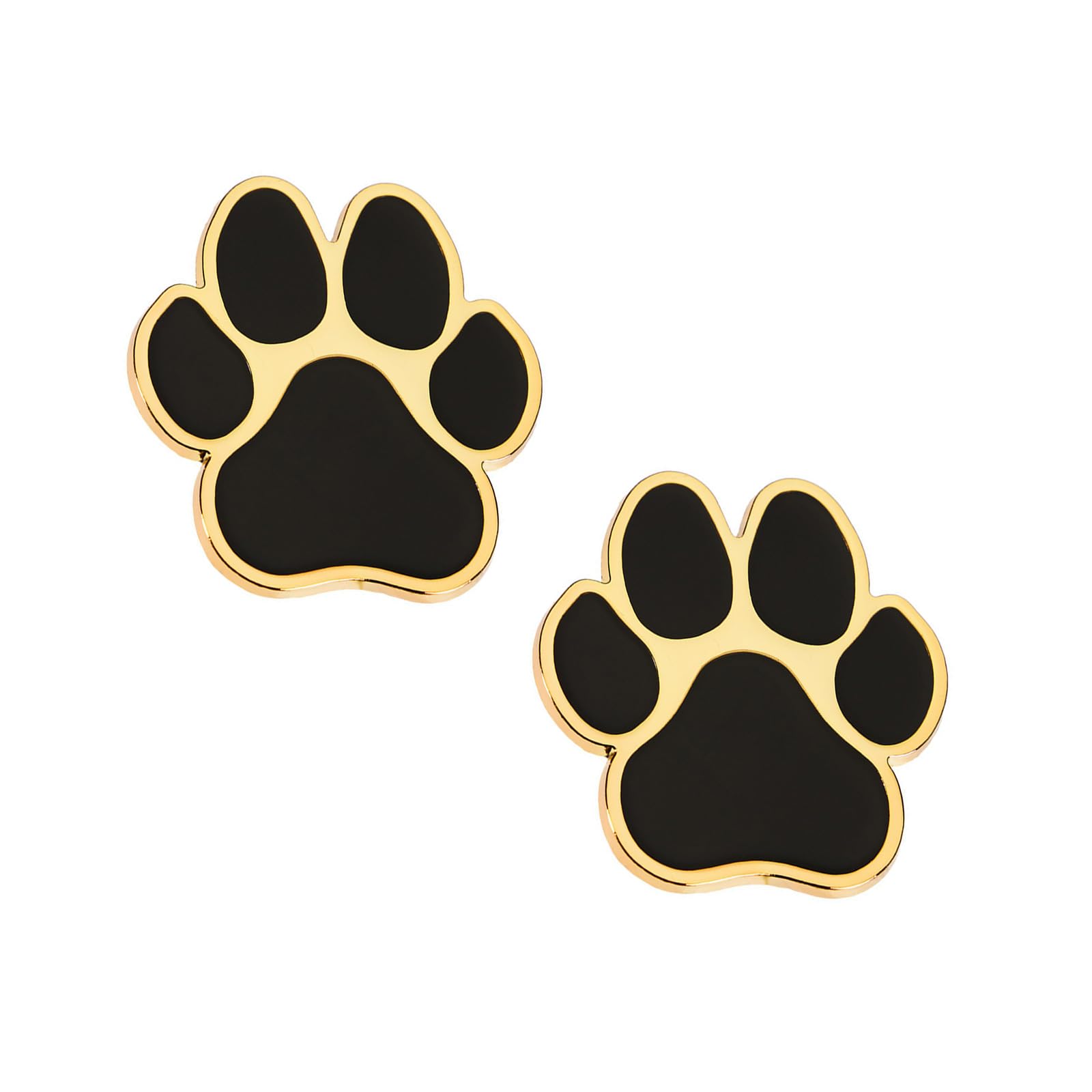 1 Pair Zinc Alloy 3D Animal Paw Decal for Car Exterior Decoration Perfect for Auto and Motorcycle Stand Out from Others Metal Mixture Vehicle Decal
