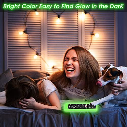 Cover for Sony RMT-TX100U RMT-TX102U RMF-TX200U RMT-TX200U RMF-TX300U Bravia Smart TV Voice Remote Case Protective Silicone Sleeve Skin Holder Battery Back Protector Replacement-Glow Green