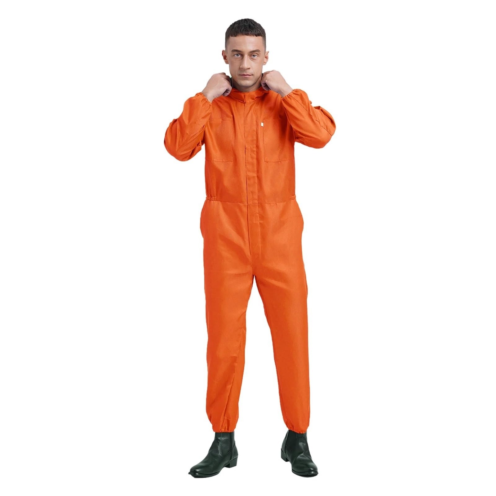 Overol De Trabajo para Hombre Monos de Trabajo for Hombre, con Bolsillos Grandes, Mono for Taller, Capucha a Prueba Polvo, Uniforme mecánico