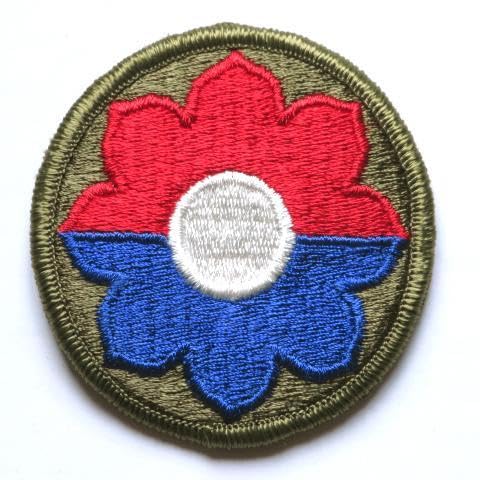 Amazon.co.jp: 米軍実物 アメリカ陸軍 第9歩兵師団 フルカラー パッチ