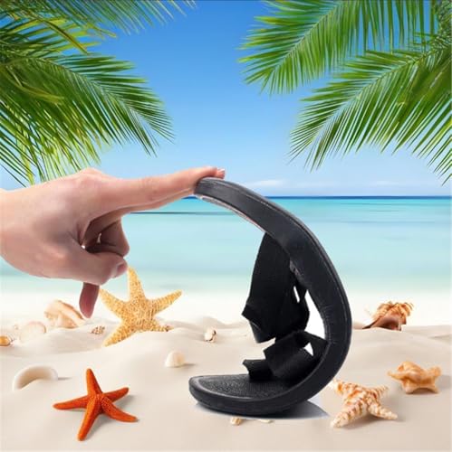 Yytcsjz Men's Orthopedic Corrector Sandal, Summer Comfy Outdoor Beach Holiday Slip-On Bunion Corrector Sandal, Open Toe Plantar Fasciitis Flip Flops, for Pain Relief Valgus Bunion Symptoms4