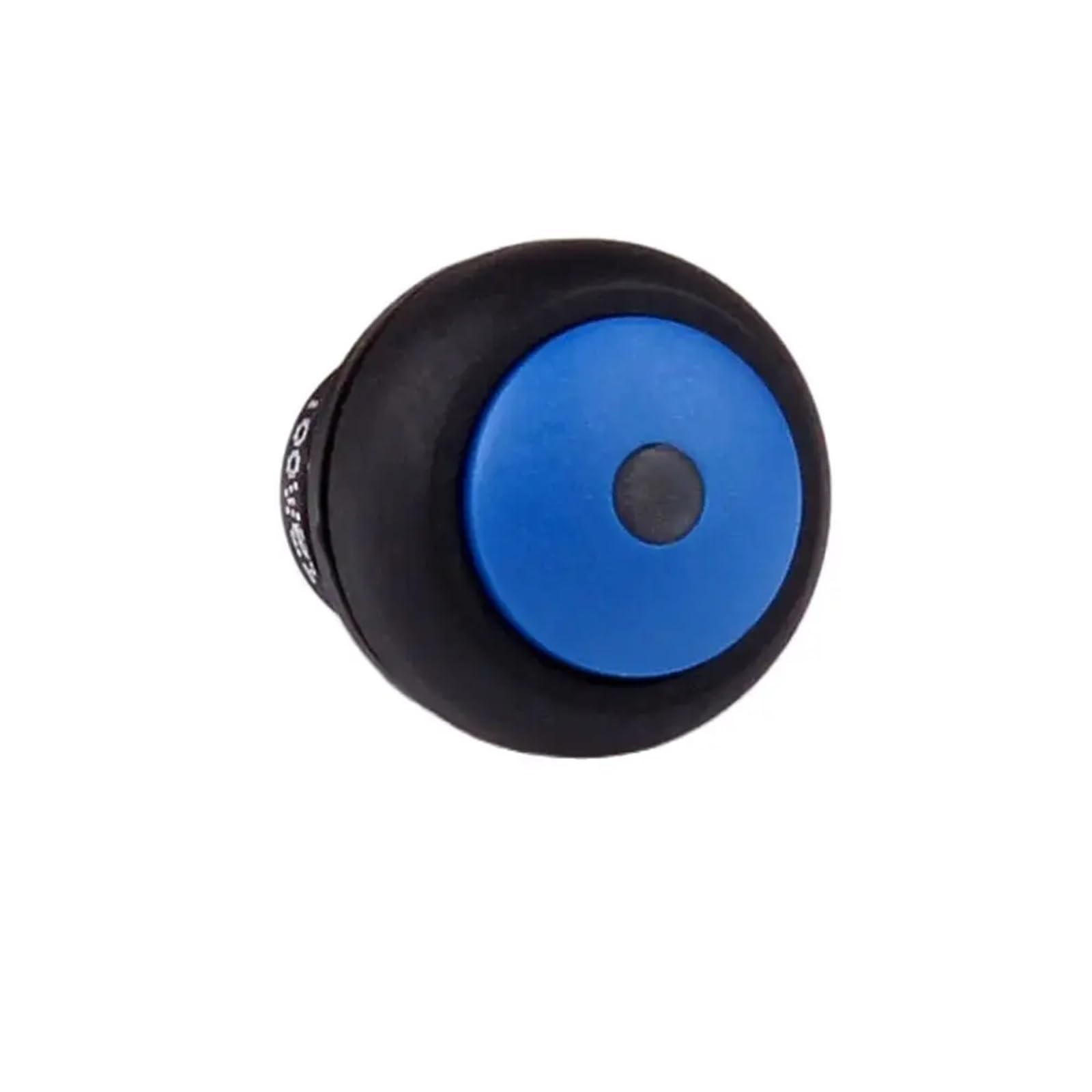 10 Stück 12mm Schalter Selbstrückstellung KEINE Selbstsperre Beleuchtung Rot Schwarz Punkt Led-licht 12mm Schalter Druckschalter Wasserdicht IP67(Green,SELF RESET_LED VOLTAGE 6V)