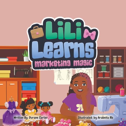 Lili Learns Marketing Magic book cover
