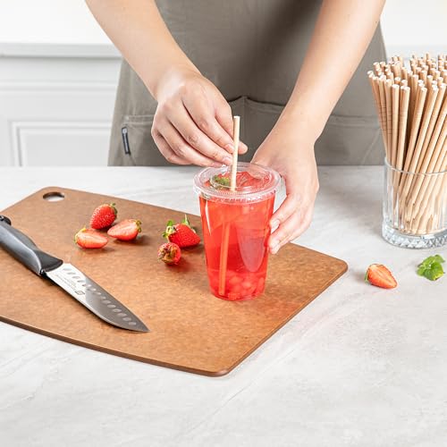 Pitillos de papel flexibles Kraft 1000 unidades 19.69 cm miniatura 5