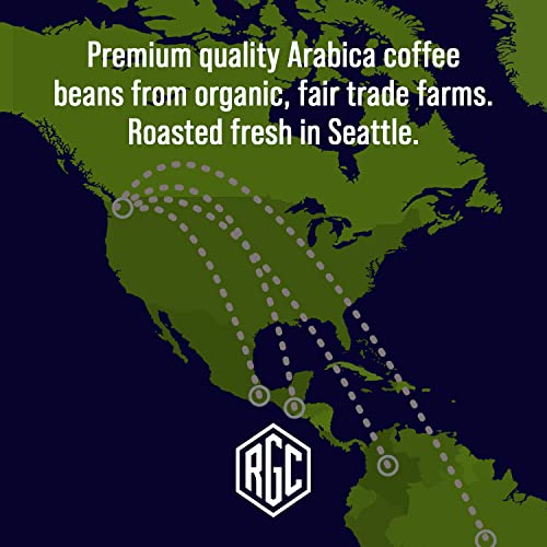 Real Good Coffee Company - Whole Bean Coffee - Organic Single Origin Light Roast Coffee Beans - 2 Pound Bag - 100% Whole Arabica Beans - Grind At Home, Brew How You Like #TOP2