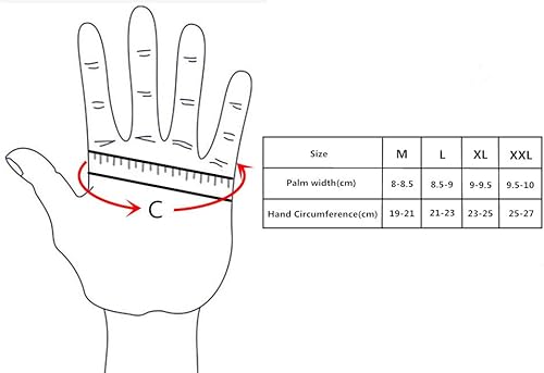 Miniatura 6 de Guantes de ciclismo Guantes deportivos de gel sin dedos y dedos completos para fitness, levantamiento de pesas, carreras, entrenamiento, escalada,
