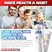 21-in-1 Home Drinking Water Testing Kit - 120 Strips + 4 Bacteria Tests - Tap and Well Water Test Kit, Easy to Test and Read for Hardness, Lead, Iron, Fluoride, pH, Copper, Bacteria and More