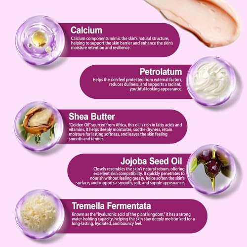 Calcium Multi Balm Stick – Koreanischer All-in-One Pflegestick mit Collagen. Feuchtigkeitsspendend, straffend und Anti-Aging für Augen, Hals & Gesicht