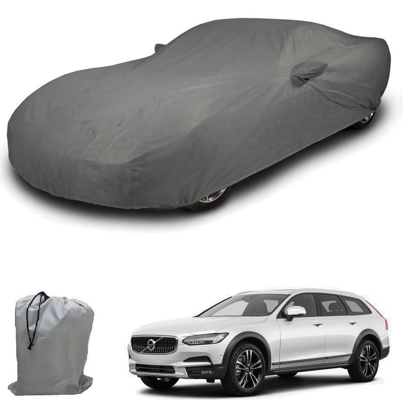 Image of ARCUATE Triple Layer Custom fit Car Body Cover for Volvo V90 |Top Layer Dustrproof | Middle Layer Waterproof | Bottom Layer Scratch Protection | Outdoor Indoor Fabric