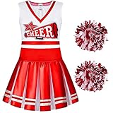Prima Preiswert Packen für Rollenspiele. Perfekt für Halloween Dress Up Partys, Festivals, Themenparty Kostüme, Beste Halloween Kostüme, High School Themen Kostüme, Cheerleading Party, Kinder Jubel Kostüme Party Kostüm, Cheerleader Outfit Themen Kostüm und vieles mehr.