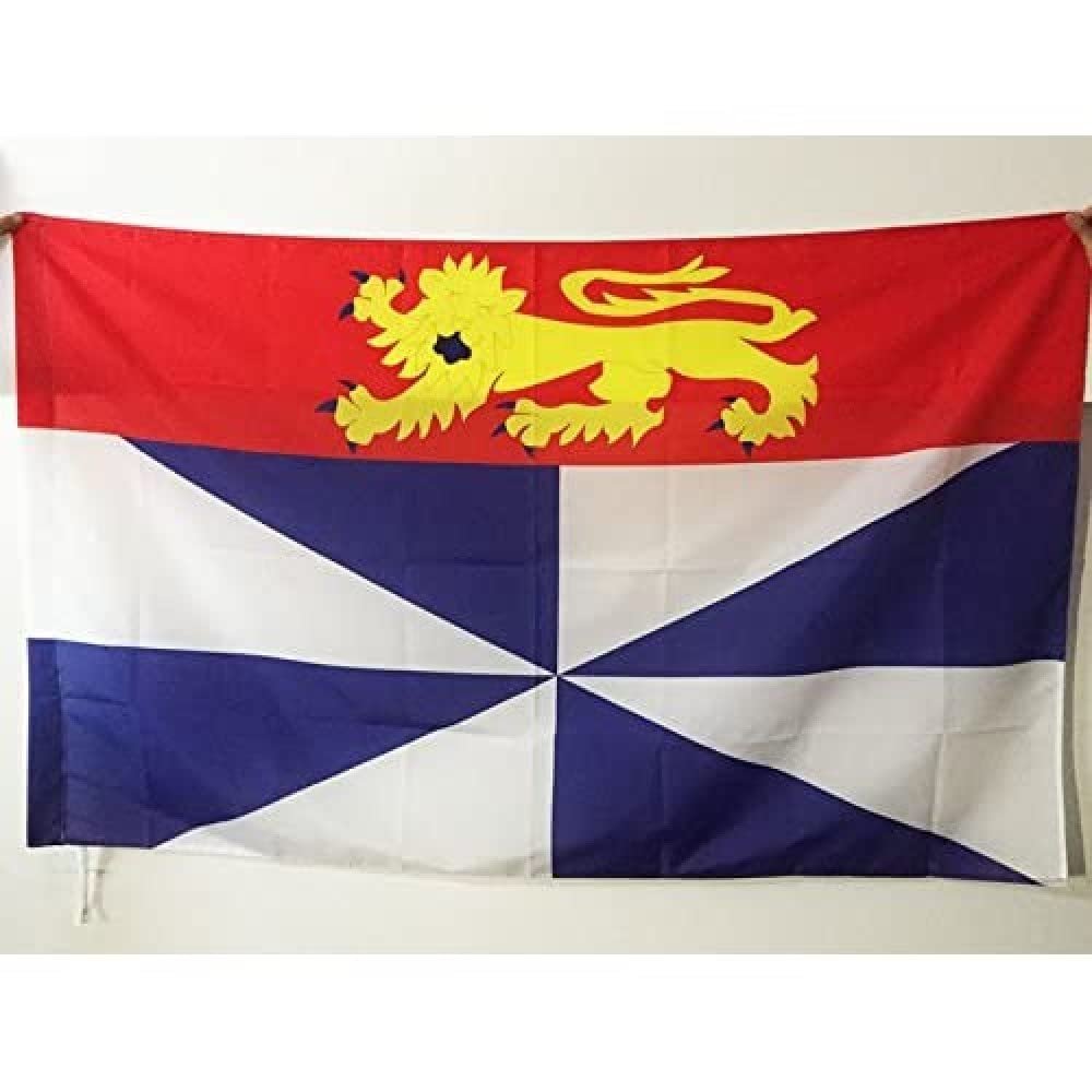 AZ FLAG - Gironde Flag - 3x5 Ft - French department Banner with Sleeve - 100% Polyester - Fade Resistant - Vivid Colors - 3' x 5' Feet - 150x90 Cm