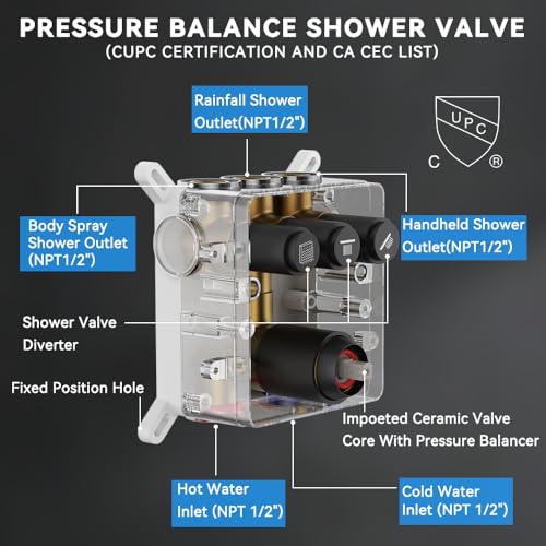 Smart Shower System Digital Control