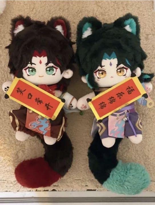 原神　魈 ショウ　ぬいぐるみ　座る姿勢　着せ替えぬいぐるみ　服なし 原神 魈(ショウ) 20cm 着せ替えぬいぐるみ 本体＋衣装セットの