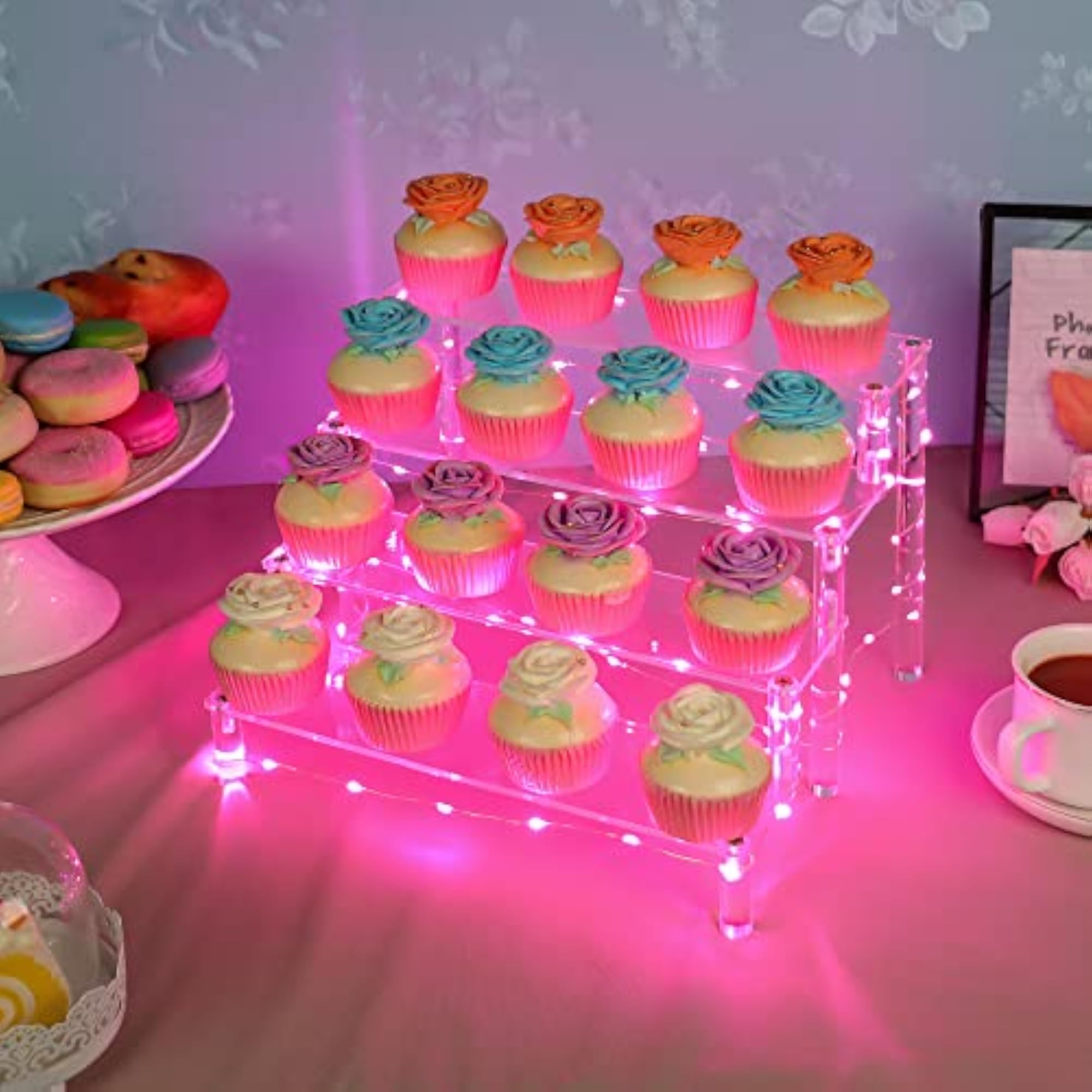 Multifunctional Acrylic Display Shelf Cake Stand