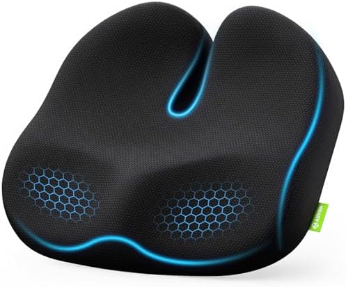 AUVON Cojin Silla Oficina, Cojín Coxis de Asiento por Región Orto...