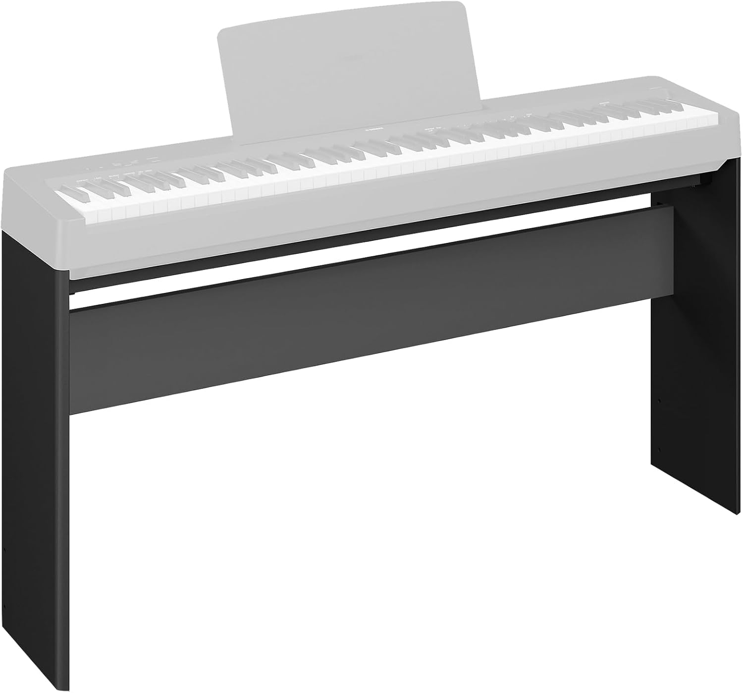 L100B Keyboard Stand Compatible for Yamaha Keyboard P143B, P145, P223, P225 (Only), Wooden, Black Yamaha L100B INCOMPLETE