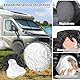 2 Stück Reifentaschen, Reifentasche Wasserdicht Schutzbezug 73 x 73cm Reifenabdeckung Schwarz Reifentüten Reifensäcke Geeignet für Autos Wohnwagen Wohnmobile Anhänger